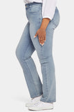 NYDJ Marilyn Straight Jeans In Plus Size  - Thistle Falls