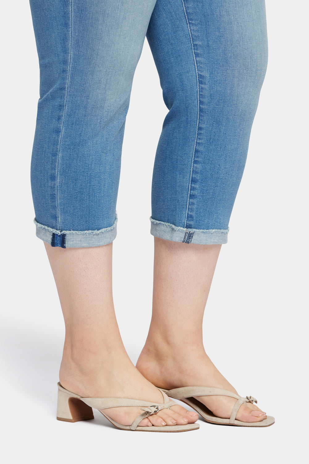 NYDJ Chloe Capri Jeans In Plus Size With Cuffs - Mesmerize