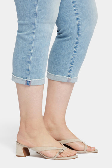 NYDJ Chloe Capri Jeans In Plus Size With Cuffs - Promise