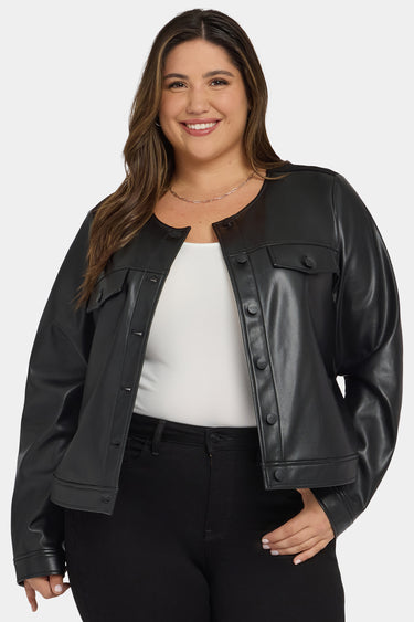 NYDJ Vanessa Jacket In Plus Size Sculpt-Her™ Collection - Black