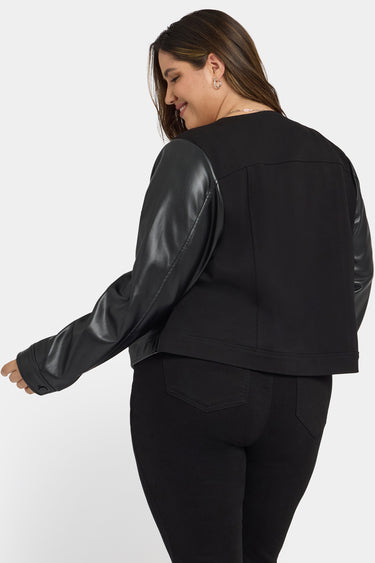 NYDJ Vanessa Jacket In Plus Size Sculpt-Her™ Collection - Black