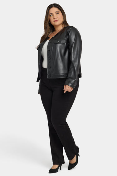 NYDJ Vanessa Jacket In Plus Size Sculpt-Her™ Collection - Black