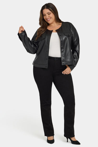 NYDJ Vanessa Jacket In Plus Size Sculpt-Her™ Collection - Black