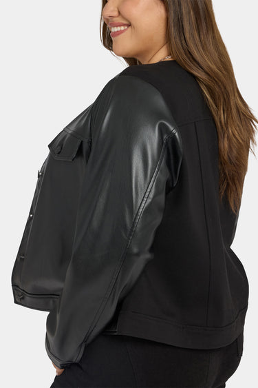 NYDJ Vanessa Jacket In Plus Size Sculpt-Her™ Collection - Black