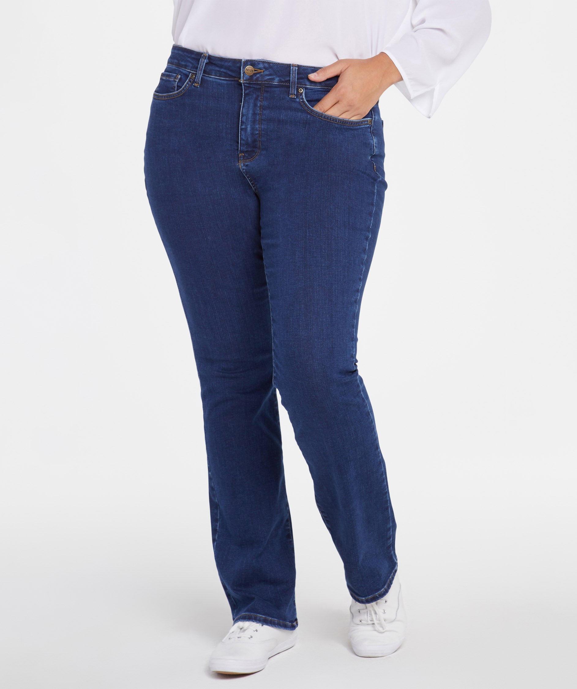 NYDJ Barbara Bootcut Jeans In Plus Size  - Quinn