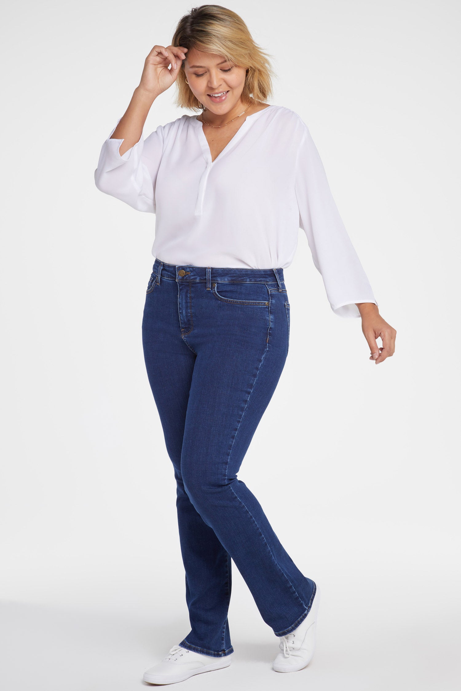 NYDJ Barbara Bootcut Jeans In Plus Size  - Quinn
