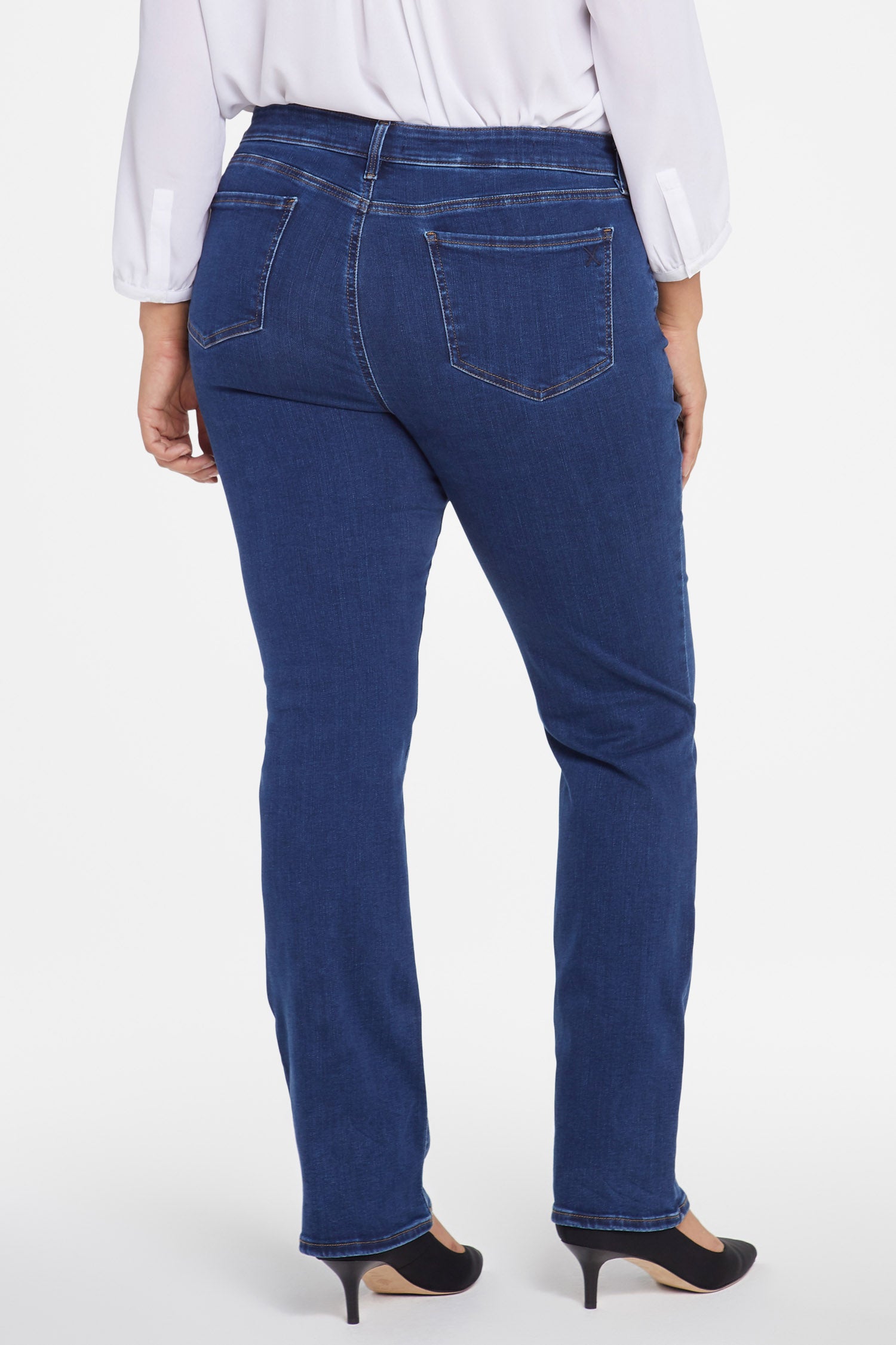 NYDJ Marilyn Straight Jeans In Plus Size  - Quinn