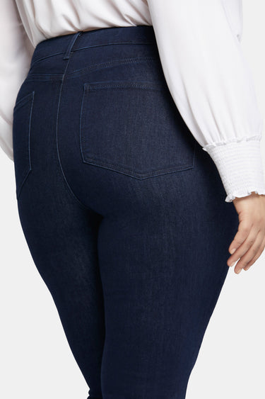 NYDJ Marilyn Straight Jeans In Plus Size  - Rinse