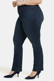 NYDJ Marilyn Straight Jeans In Plus Size With High Rise And 31" Inseam - Presley