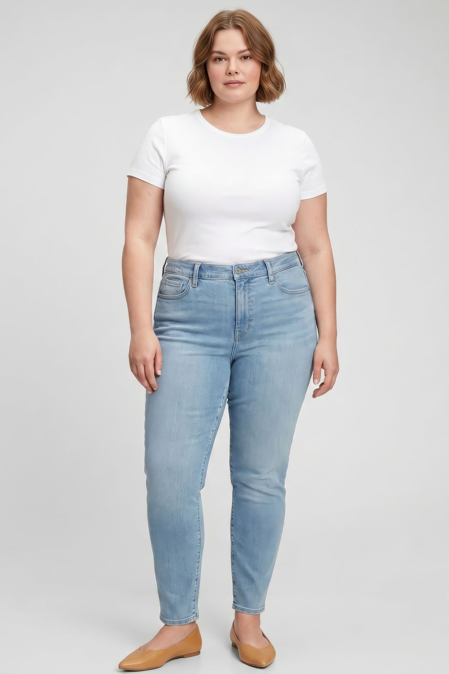 NYDJ Sheri Slim Jeans In Plus Size  - Haley