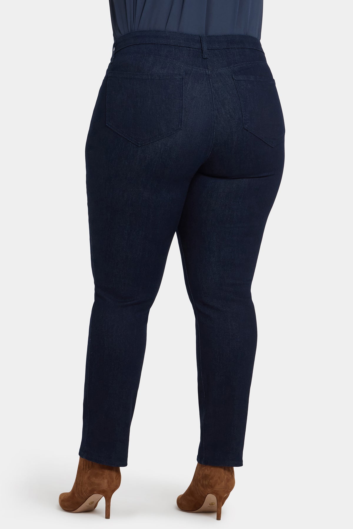 NYDJ Sheri Slim Jeans In Plus Size  - Rinse