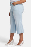 NYDJ Brigitte Wide Leg Capri Jeans In Plus Size With High Rise - Oceanfront