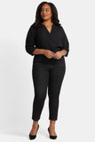 NYDJ Curve Shaper™ Sheri Slim Ankle Jeans In Plus Size With High Rise - Gardenranch