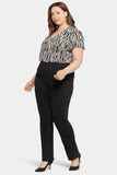 NYDJ Pull-On Straight Pants In Plus Size  - Stellar