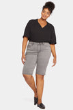 NYDJ Bike Capri Jeans In Plus Size With Riveted Side Slits - Palmas