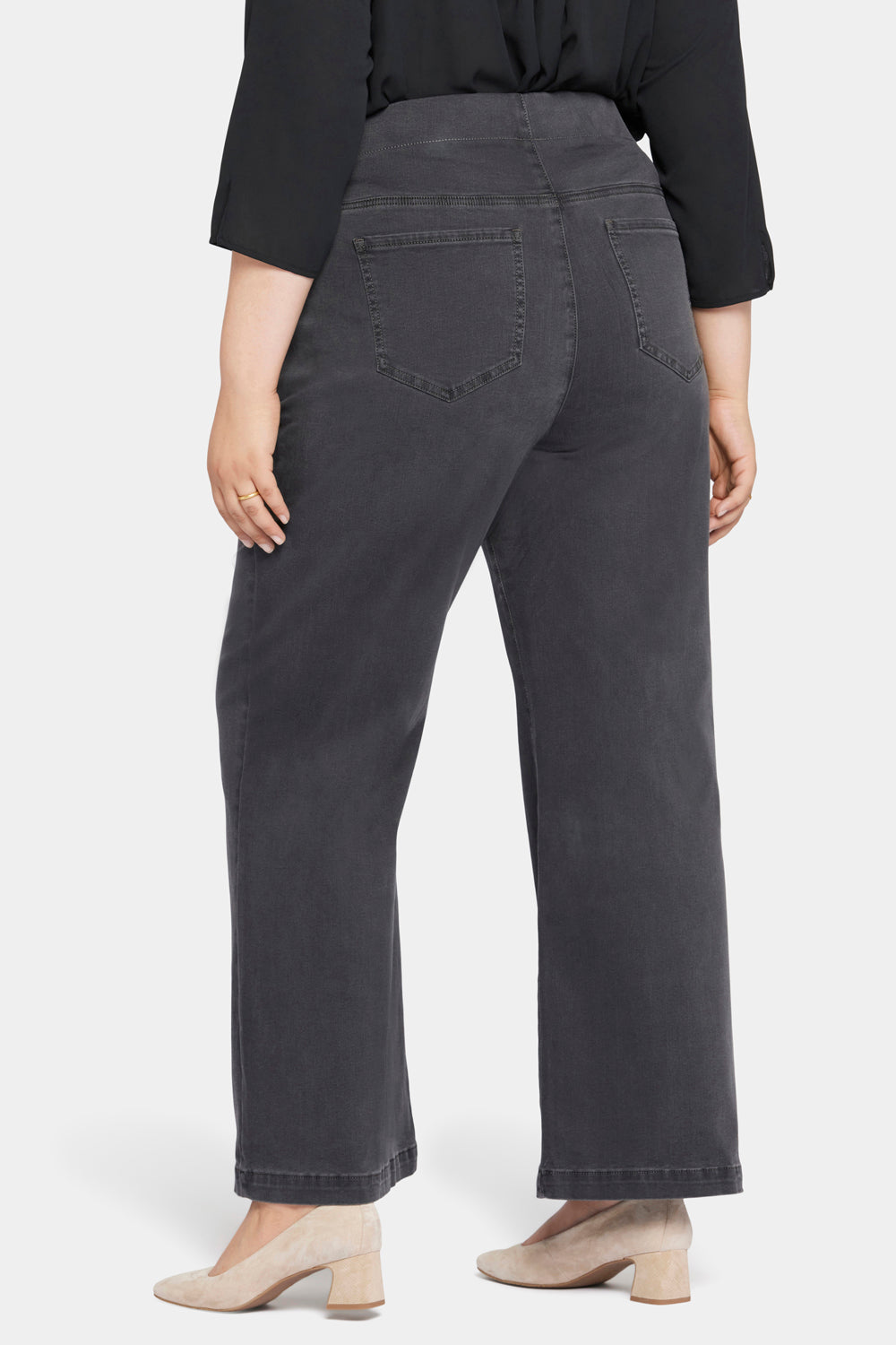 NYDJ Pull-On Teresa Wide Leg Jeans In Plus Size Sculpt-Her™ Collection - Sierra