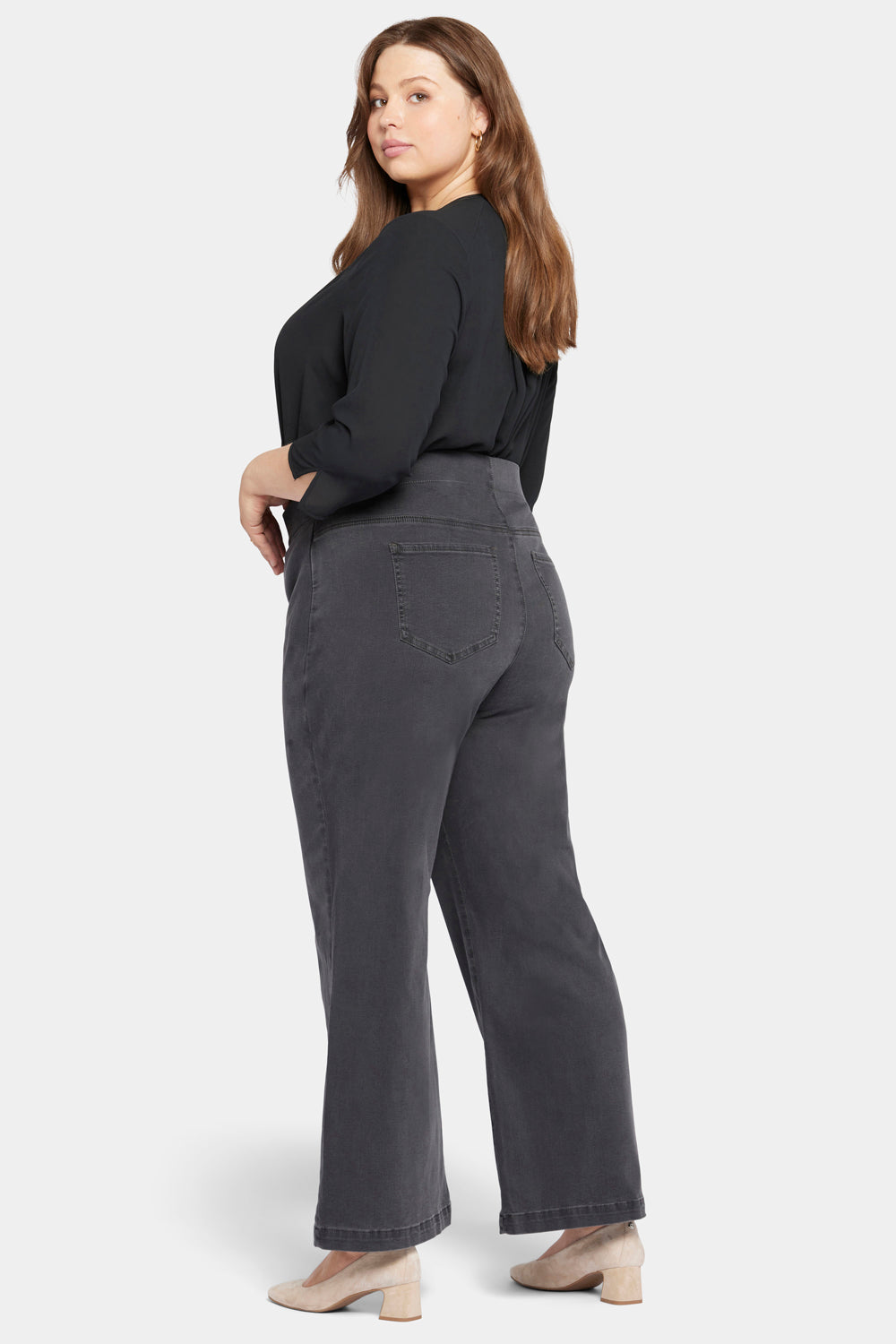 The NYDJ Sculpt Her Denim Pull-On Straight Jeans Are on Sale at QVC