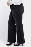 NYDJ Teresa Wide Leg Jeans In Plus Size With 1 1/2" Hems - Crosswinds