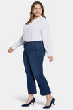 NYDJ Relaxed Flared Jeans In Plus Size  - Gold Coast