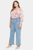 NYDJ Waist-Match™ Major Wide Leg Jeans In Plus Size With High Rise - Crystalline