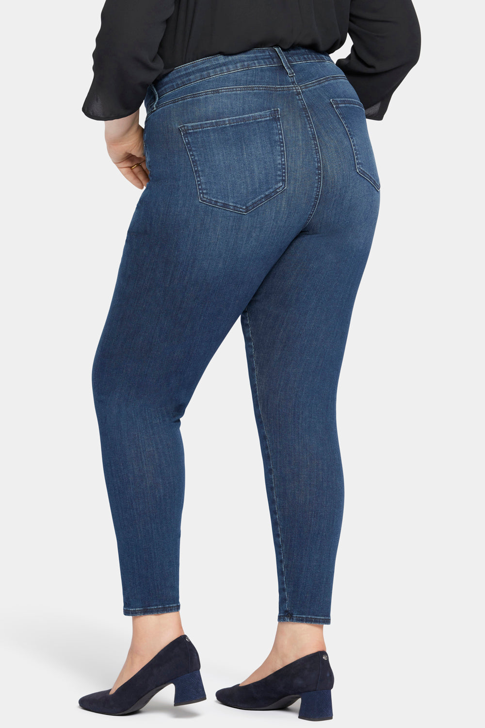 NYDJ Le Silhouette Ami Skinny Jeans In Plus Size With High Rise  - Precious