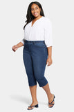 NYDJ Waist-Match™ Slim Straight Crop Jeans In Plus Size  - Prospect