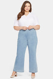 NYDJ Pull-On Teresa Wide Leg Jeans In Plus Size Sculpt-Her™ Collection - Crystalline
