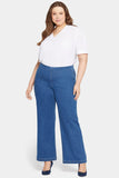 NYDJ Pull-On Teresa Wide Leg Jeans In Plus Size Sculpt-Her™ Collection - Waterfall