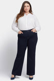 NYDJ Teresa Wide Leg Jeans In Plus Size With 1 1/2" Hems - Magical