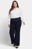 NYDJ Teresa Wide Leg Jeans In Plus Size With 1 1/2" Hems - Magical