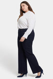 NYDJ Teresa Wide Leg Jeans In Plus Size With 1 1/2" Hems - Magical