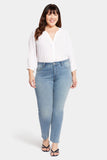 NYDJ Le Silhouette Sheri Slim Jeans In Plus Size  - Angel