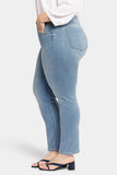 NYDJ Le Silhouette Sheri Slim Jeans In Plus Size  - Angel