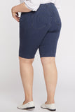 NYDJ Tailored Bermuda Shorts in Plus Size  - Dark Enzyme