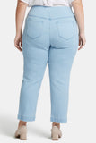 NYDJ Bailey Relaxed Straight Ankle Pull-On Jeans In Plus Size In Soft-Contour Denim™ - Santorini