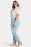 NYDJ Bailey Relaxed Straight Ankle Pull-On Jeans In Plus Size In Soft-Contour Denim™ - Santorini