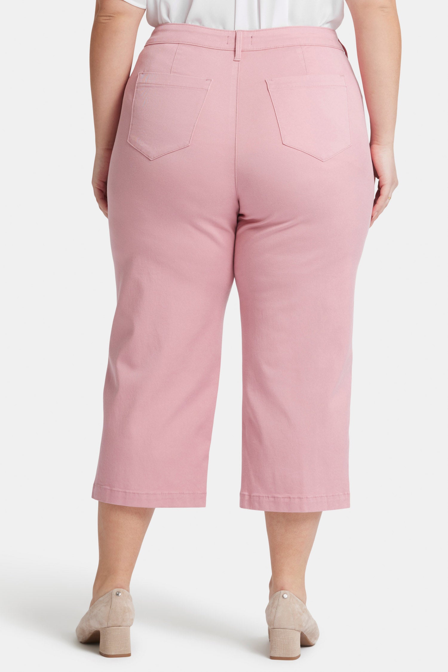 NYDJ Utility Pants In Plus Size In Stretch Twill - Coquette