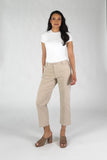 NYDJ Marilyn Straight Ankle Pants In Stretch Twill - Feather