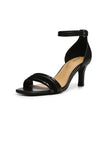NYDJ Addie Sandals In Nappa Leather - Black