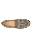 NYDJ Ariel Loafers In Suede - Taupe