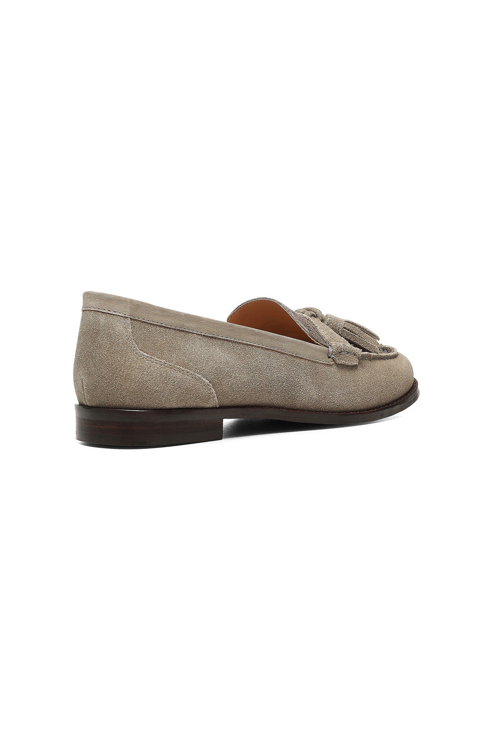 NYDJ Ariel Loafers In Suede - Taupe