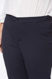 NYDJ Slim Trouser Pants In Short Inseam In Curves 360 Ponte Knit - Midnight