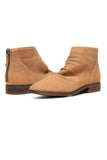 NYDJ Cailian Booties In Leather - Saddle