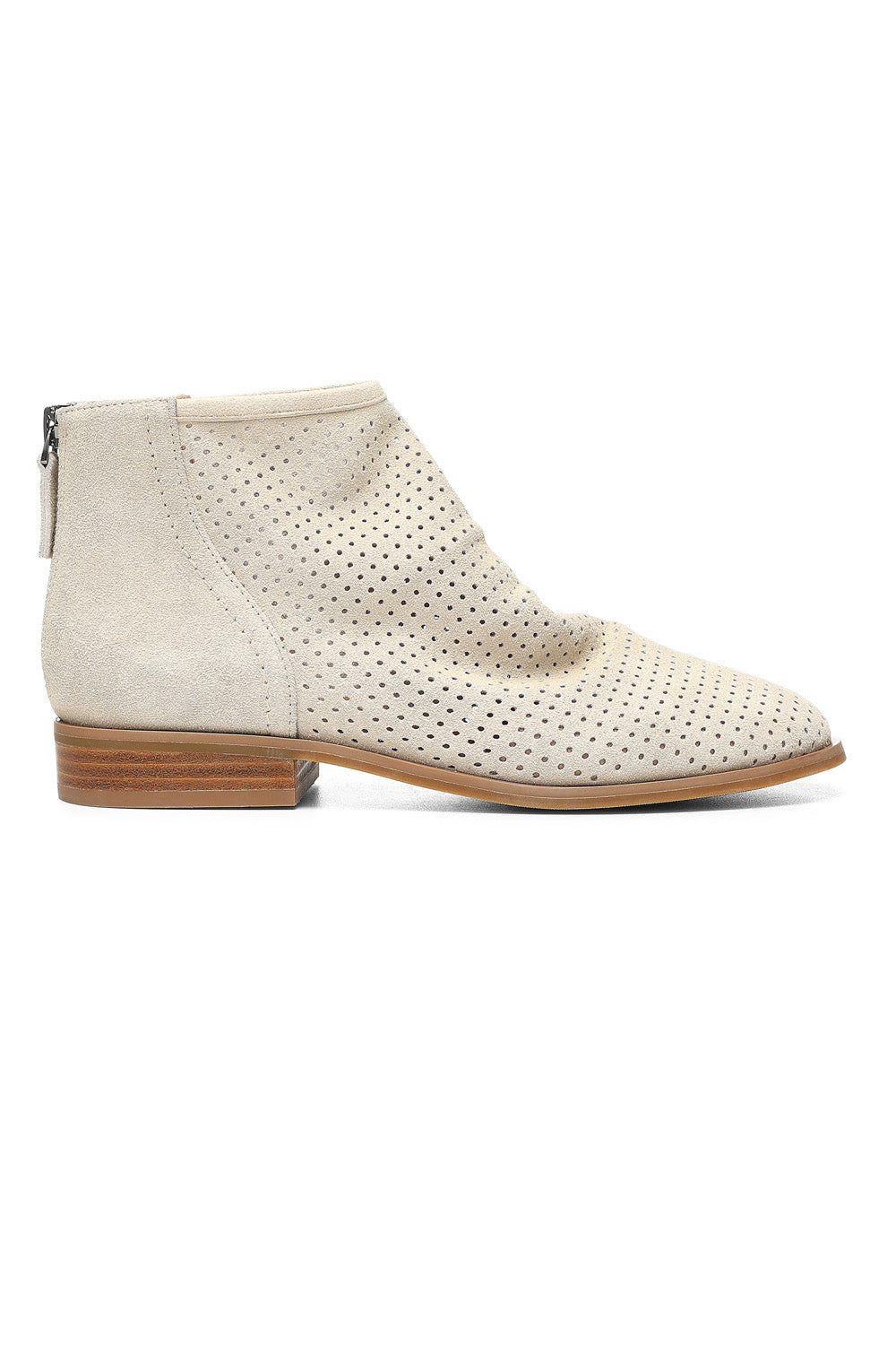 NYDJ Cailian Booties In Suede - Sand