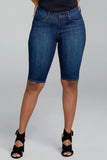 NYDJ Boost Skinny Denim Shorts  In Curves 360 Denim - Exile
