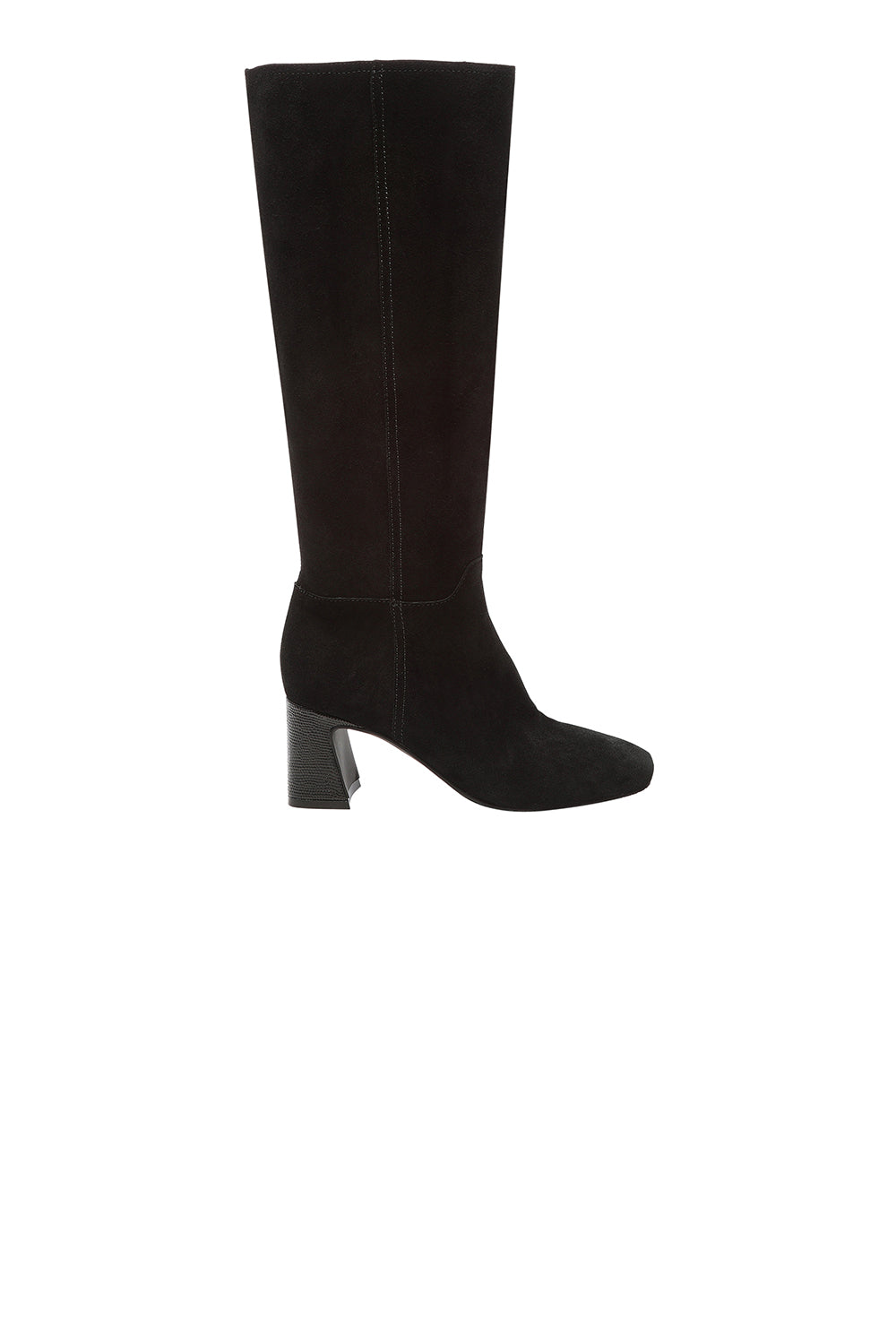 NYDJ Chelle Tall Boots In Calf Suede - Black