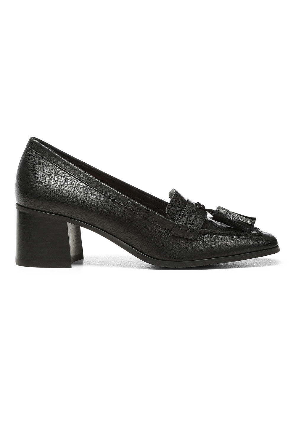 NYDJ Dexter Loafers In Leather - Black