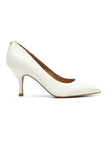 NYDJ Evie Pumps In Nappa Leather - Off White
