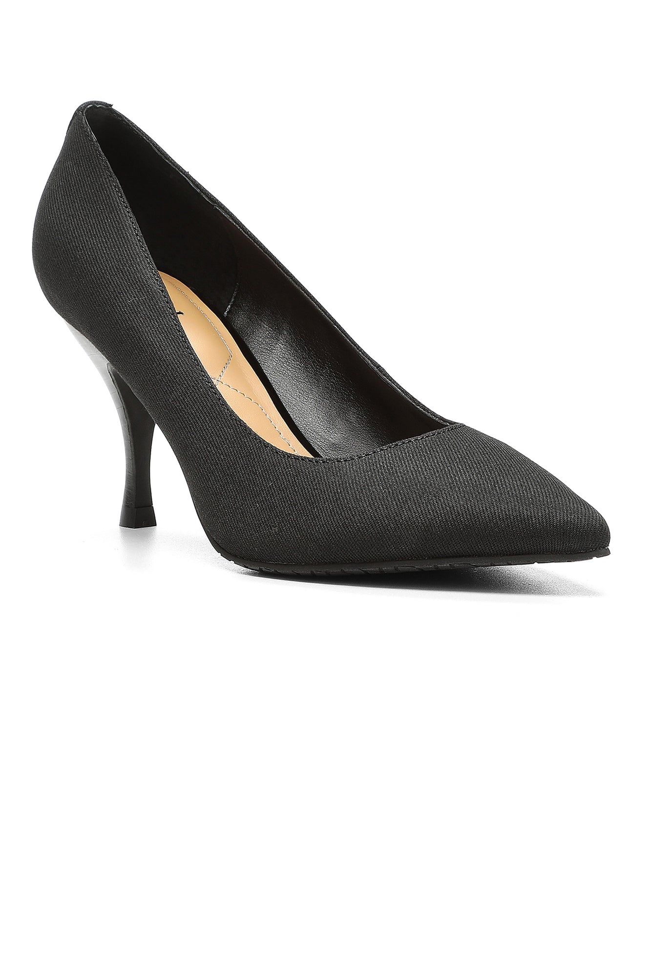 NYDJ Evie Denim Pumps In BlackLast™ Denim - Black