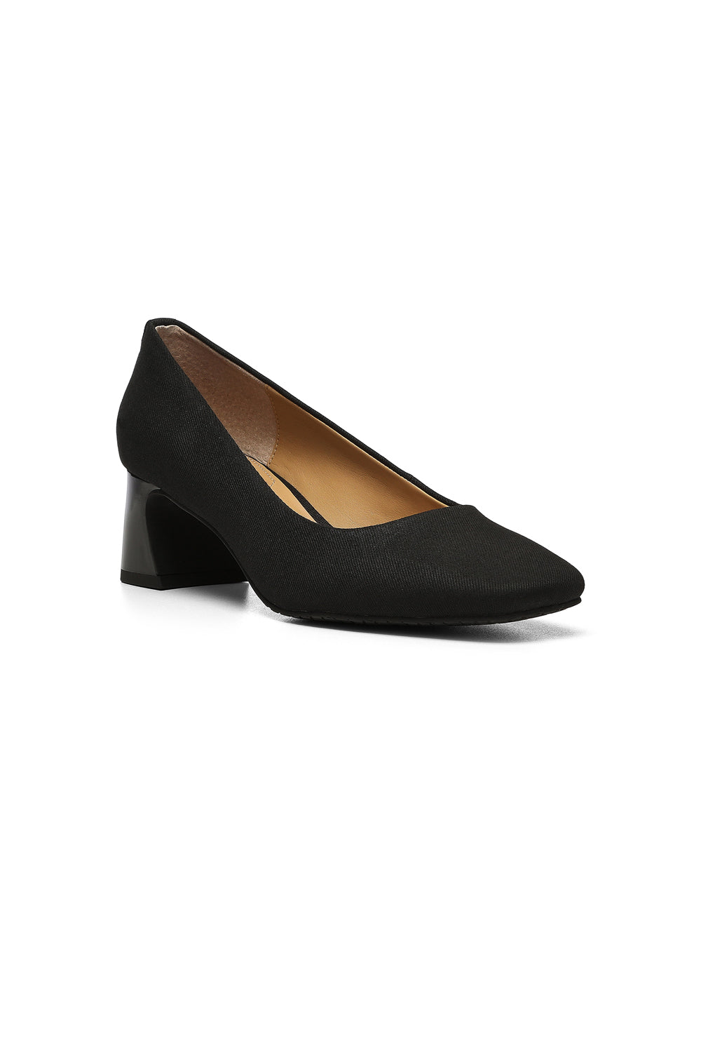 NYDJ Fay Stretch Pumps In BlackLast™ Denim - Black